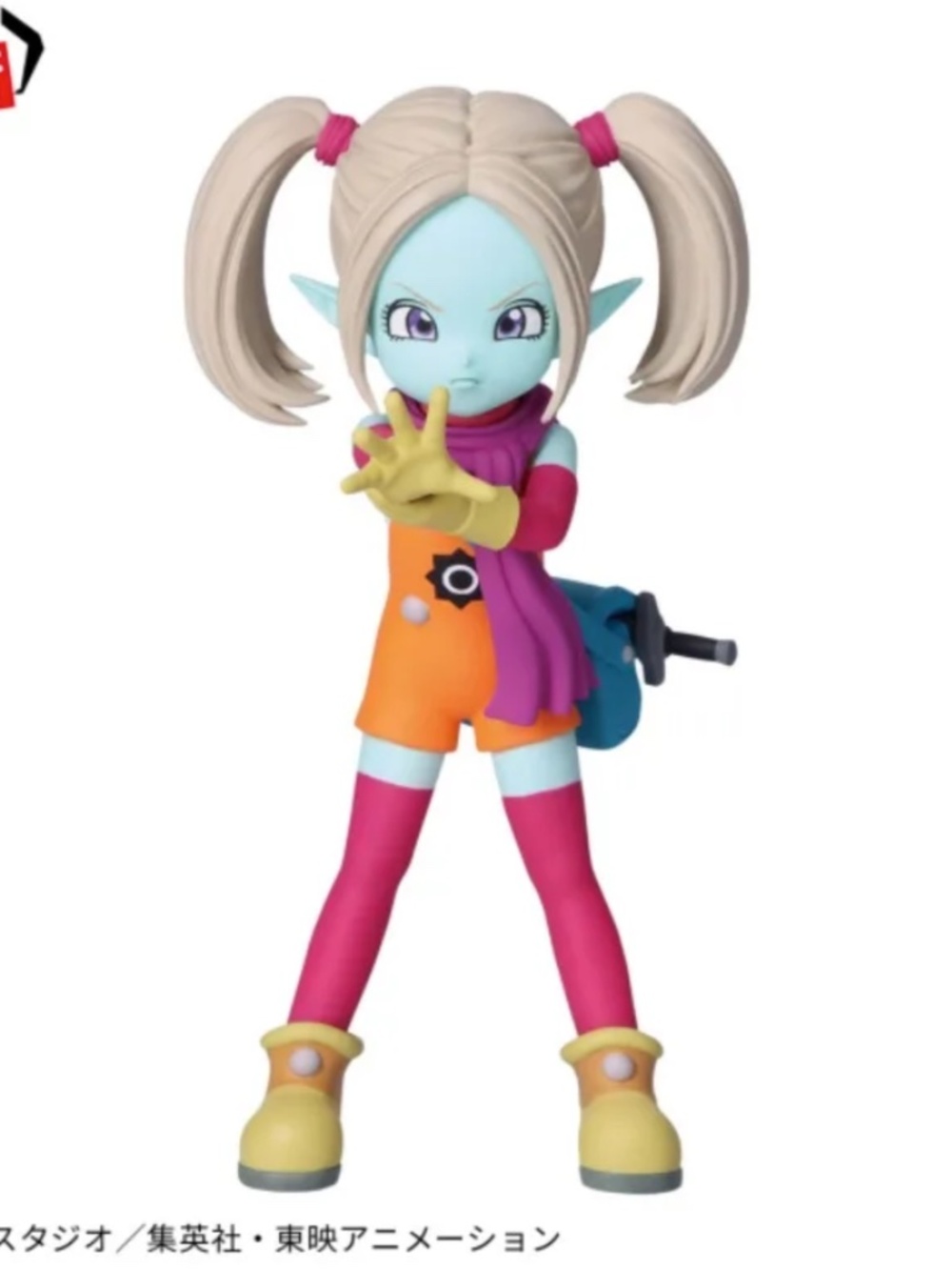 DRAGON BALL DAIMA PANZY FIGURE WITH PANEL